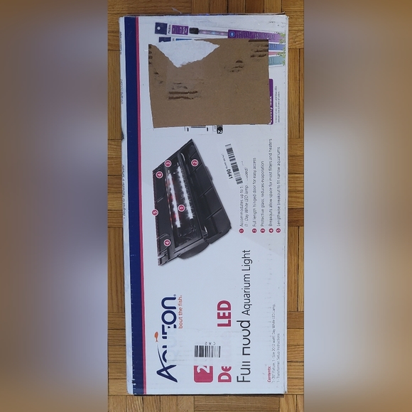 AQUEON Led Full Hood 20" Black - Picture 8 of 8